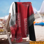 Afl Essendon Bombers Custom Name Gift For Fans Beach Towel 2121.jpg - demo10