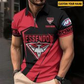 Afl Essendon Bombers Custom Name Special Edition Zipper Polo Shirt 2736.jpg - demo10