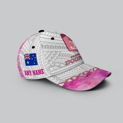 AFL Fremantle Dockers Custom Name We Fights Again Cancer Classic Cap