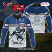 AFL Geelong Cats Custom Name Mascot Pullover Hoodie