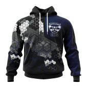 AFL Geelong Cats Custom Name Number Special Motocross Concept Pullover Hoodie