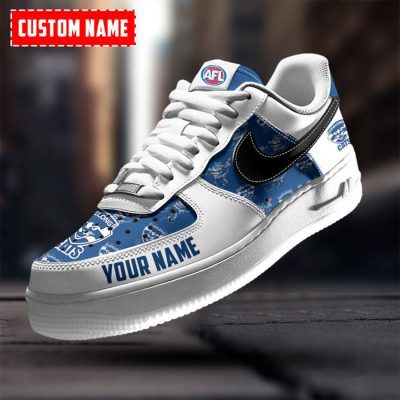 AFL Geelong Cats Custom Name Special Edition Air Force 1 Sneakers