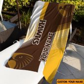 Afl Hawthorn Hawks Custom Name Gift For Fans Beach Towel 1022.jpg - demo10