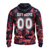 Afl Melbourne Demons Custom Name Number Camo Morden Art Style Pullover Hoodie 5414.jpg - demo10