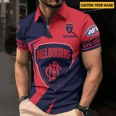 Afl Melbourne Demons Custom Name Special Edition Zipper Polo Shirt 3300.jpg - demo10