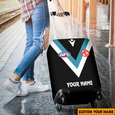 AFL Port Adelaide Custom Name 2024 Home Jersey Luggage Cover