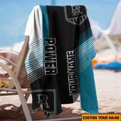 Afl Port Adelaide Custom Name Gift For Fans Beach Towel 1605.jpg - demo10