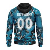 Afl Port Adelaide Custom Name Number Camo Morden Art Style Pullover Hoodie 5742.jpg - demo10
