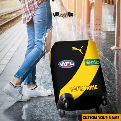 AFL Richmond Tigers Custom Name 2024 Home Jersey Luggage Cover