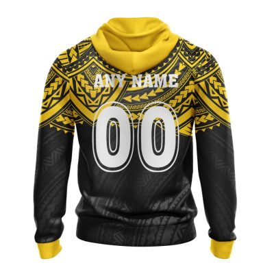 AFL Richmond Tigers Custom Name Number Polynesian Concept Pullover Hoodie