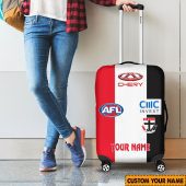AFL St Kilda Saints Custom Name 2024 Home Jersey Luggage Cover