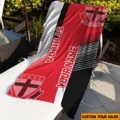 Afl St Kilda Saints Custom Name Gift For Fans Beach Towel 1851.jpg - demo10