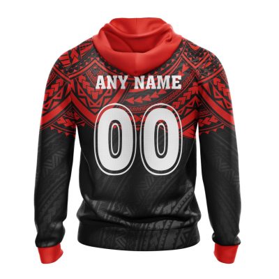 AFL Sydney Swans Custom Name Number Polynesian Concept Pullover Hoodie