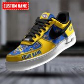 Afl West Coast Eagles Custom Name Special Edition Air Force 1 Sneakers Black.jpg - demo10