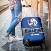 Afl Western Bulldogs Custom Name Gift For Fans Luggage Cover 0722.jpg - demo10