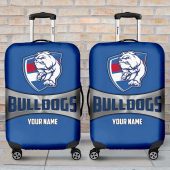 Afl Western Bulldogs Custom Name Gift For Fans Luggage Cover 0735.jpg - demo10