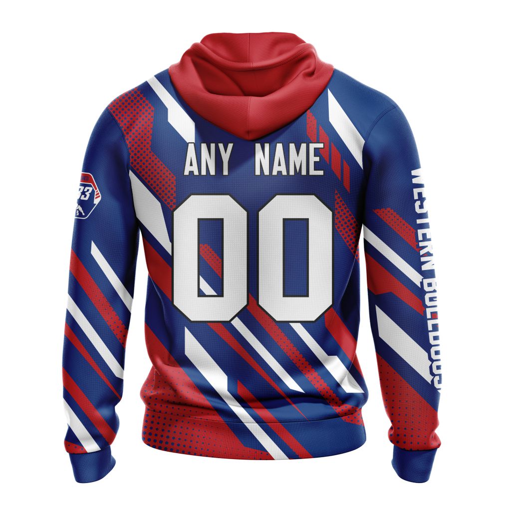 AFL Western Bulldogs Custom Name Number Special MotoCross Concept Pullover Hoodie AFL Western Bulldogs Custom Name Number Special MotoCross Concept Pullover Hoodie