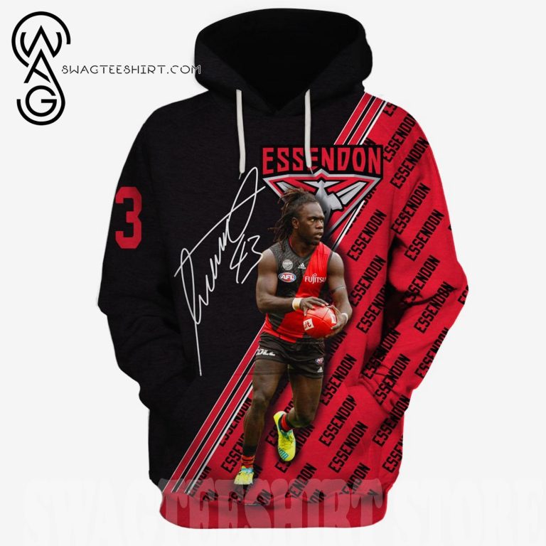 AFL Essendon Bombers Anthony McDonald-Tipungwuti #43 Pullover Hoodie AFL Essendon Bombers Anthony McDonald-Tipungwuti #43 Pullover Hoodie