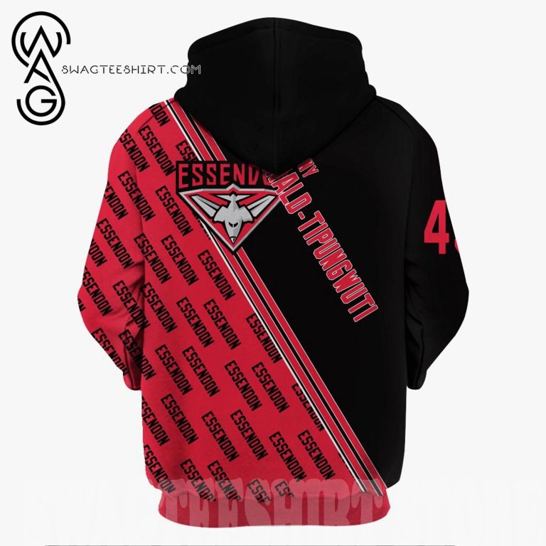 AFL Essendon Bombers Anthony McDonald-Tipungwuti #43 Pullover Hoodie AFL Essendon Bombers Anthony McDonald-Tipungwuti #43 Pullover Hoodie