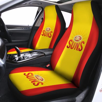 AFL Gold Coast Suns Car Seat Covers