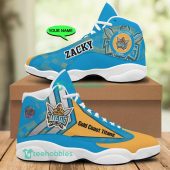 Custom Name Dng Gold Coast Titans Air Jordan 13 Shoes Sneaker For Fan Gift.jpg - demo10