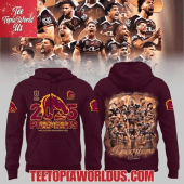Brisbane Broncos NRL 2025 Champions 3D Hoodie Tshirt Gift For Broncos Fans-BR009