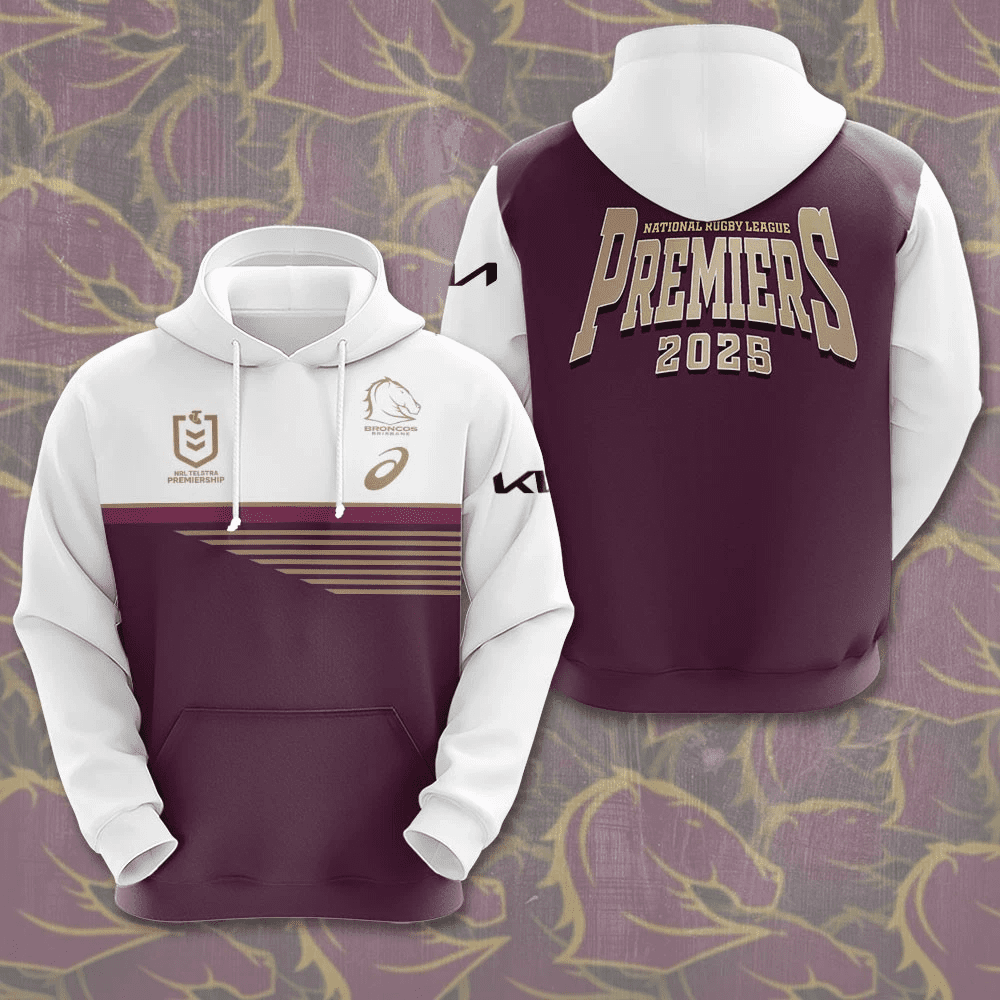 Brisbane Broncos NRL 2025 Champions 3D Hoodie Tshirt Gift For Broncos Fans-BR009 Brisbane Broncos NRL 2025 Champions 3D Hoodie Tshirt Gift For Broncos Fans-BR009