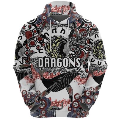 NRL St. George Illawarra Dragons Indigenous Pullover Hoodie Pullover Hoodie