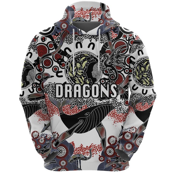 NRL St. George Illawarra Dragons Indigenous Pullover Hoodie Pullover Hoodie NRL St. George Illawarra Dragons Indigenous Pullover Hoodie Pullover Hoodie