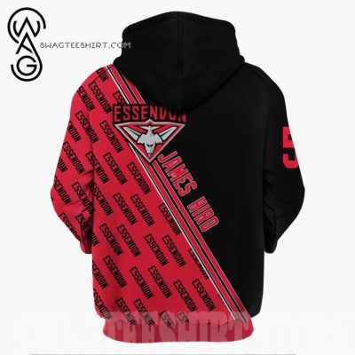 AFL Essendon Bombers Jame Hird #5 Pullover Hoodie
