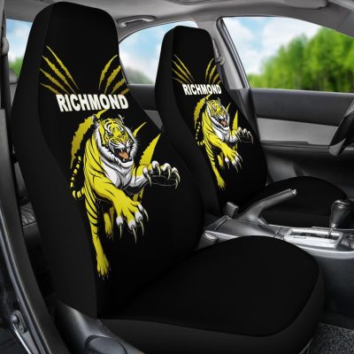 AFL Richmond Tigers Fan Art Car Seat Covers