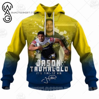 NRL North Queensland Cowboys Jason Taumalolo #13 Pullover Hoodie V2