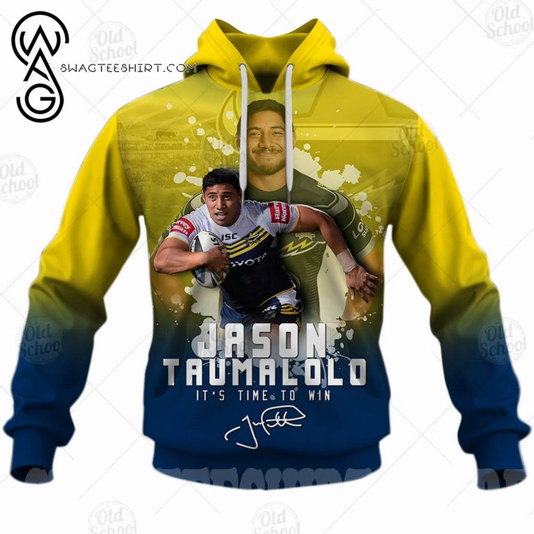 NRL North Queensland Cowboys Jason Taumalolo #13 Pullover Hoodie V2 NRL North Queensland Cowboys Jason Taumalolo #13 Pullover Hoodie V2