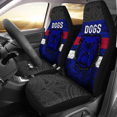 AFL Western Bulldogs Unique Vibes Car Seat Covers