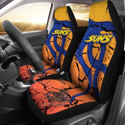 AFL Gold Coast Suns Origin Indigenous Car Seat Covers