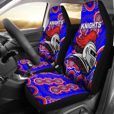 NRL Newcastle Knights Indigenous Car Seat Covers