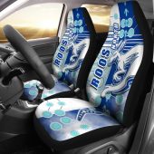 AFL North Melbourne Kangaroos Indigenous Car Seat Covers V2
