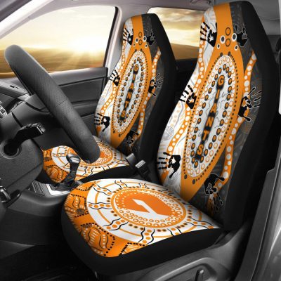 AFL Greater Western Sydney Giants Aboriginal Car Seat Covers