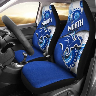 AFL North Melbourne Kangaroos Aboriginal Car Seat Covers