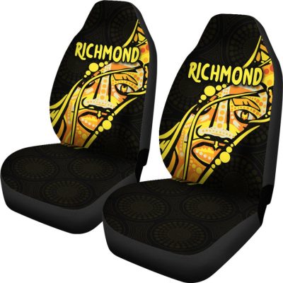 AFL Richmond Tigers Limited Indigenous Car Seat Covers