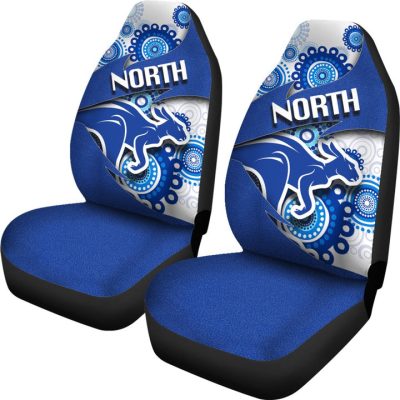 AFL North Melbourne Kangaroos Aboriginal Car Seat Covers
