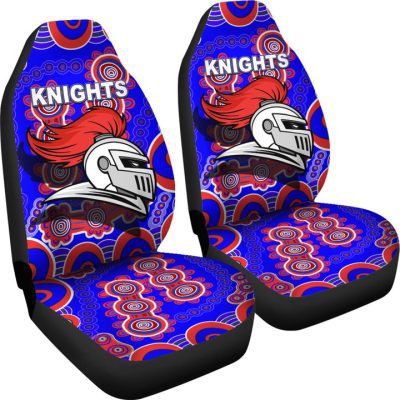 NRL Newcastle Knights Indigenous Car Seat Covers