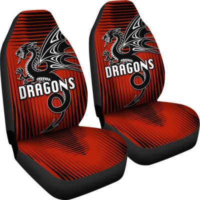 NRL St. George Illawarra Dragons Unique Car Seat Covers