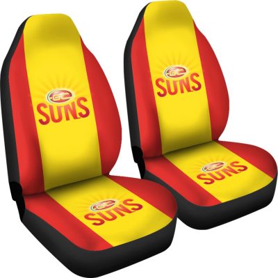 AFL Gold Coast Suns Car Seat Covers