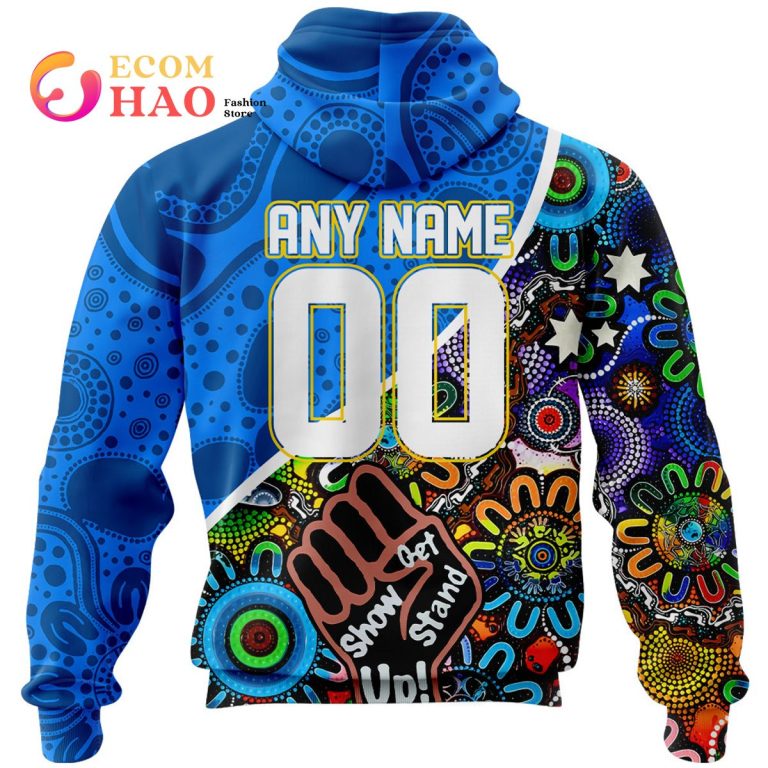 NRL Gold Coast Titans Custom Name Number NAIDOC Weed Pullover Hoodie NRL Gold Coast Titans Custom Name Number NAIDOC Weed Pullover Hoodie