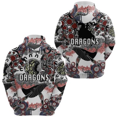 NRL St. George Illawarra Dragons Indigenous Pullover Hoodie Pullover Hoodie