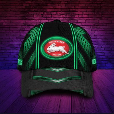 NRL South Sydney Rabbitohs Black Green Version Classic Cap V2