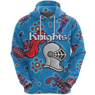 NRL Newcastle Knights Ocean Indigenous Pullover Hoodie