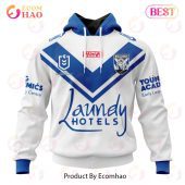 NRL Canterbury-Bankstown Bulldogs Custom Name Number 2023 Home Pullover Hoodie
