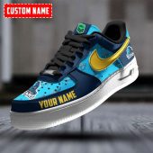 Nrl Gold Coast Titans Custom Name Special Edition Air Force 1 Sneakers Black.jpg - demo10